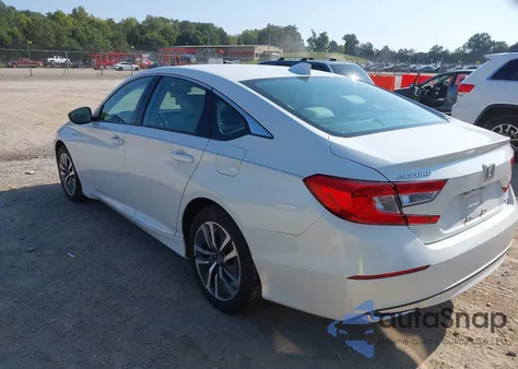 2018 Honda Accord Hybrid z USA, uszkodzony, nr VIN 1HGCV3F11JA010260